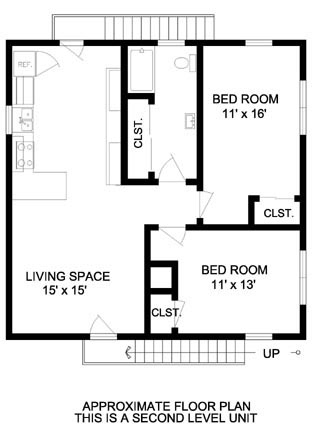 Amberwood approximate floor plan